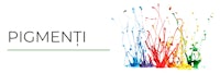 a colorful logo with the word pimenti